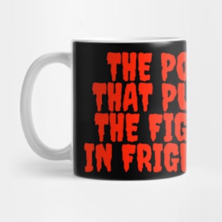 Little Bracket of Horrors Podcast Mug